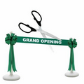 Grand Opening Kit-25" Ceremonial Scissors, Ribbon, Bows, Stanchions